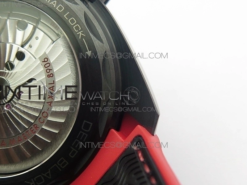 Planet Ocean 45.5mm Deep Black Real Ceramic VSF 1:1 Best Edition on Black Nylon Strap A8906 Super Clone